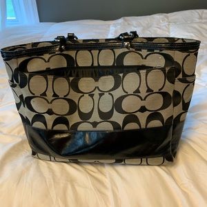 Coach diaper bag